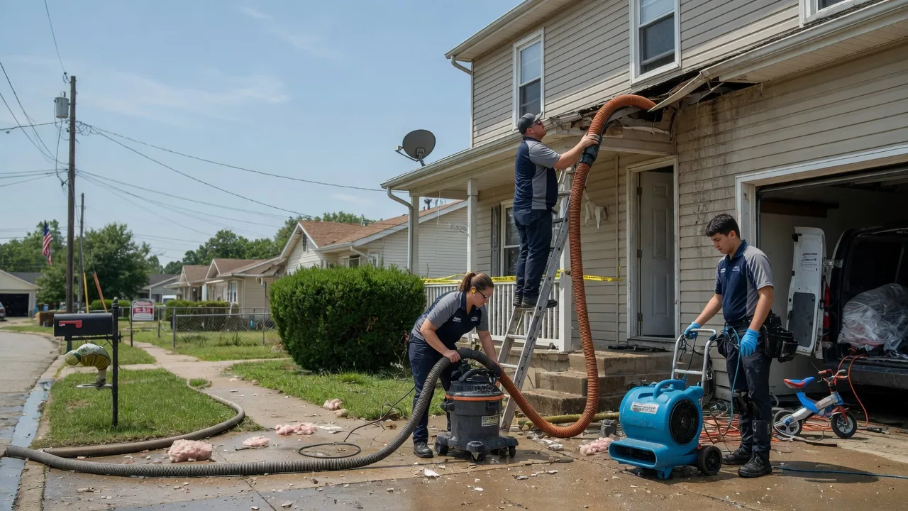 Water Damage Restoration in Tuppers Plains, OH near me